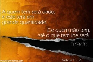 Mateus 13:12